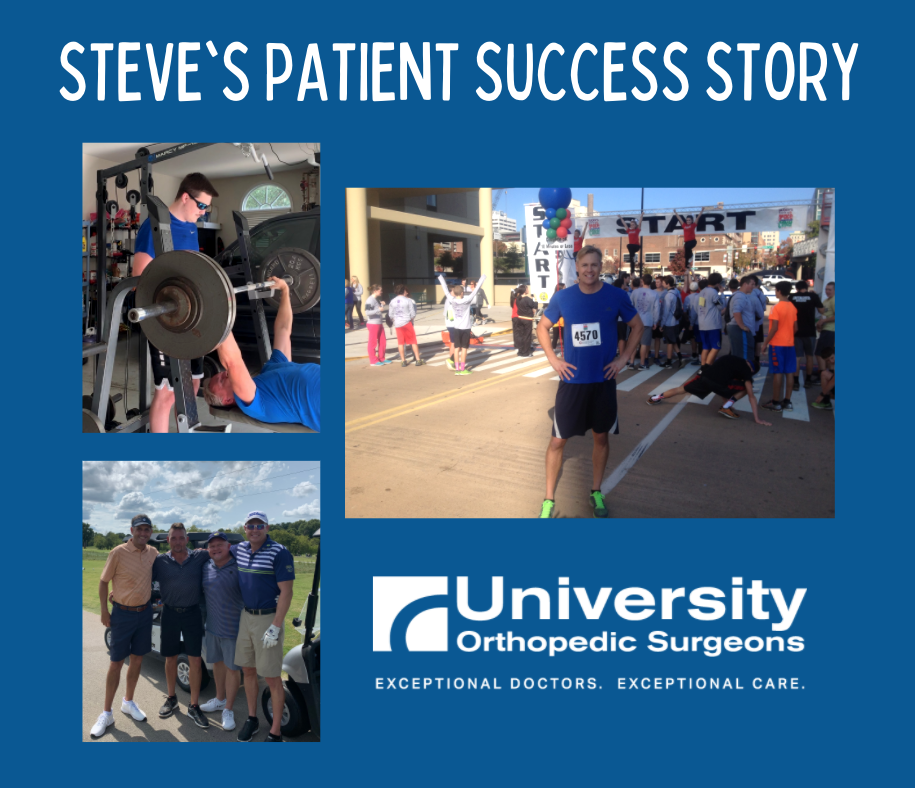 Steve's Patient Success Story Photo Collage